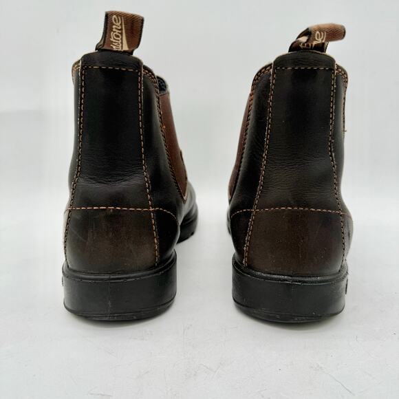 Blundstone 500 Brown Leather Pull-On Chelsea Boots Men's Size 11 - Picture 6 of 9